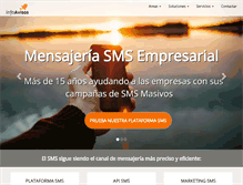 Tablet Screenshot of infoavisos.com